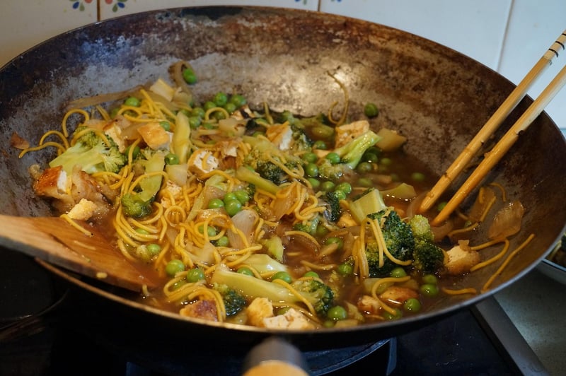 Rainbow Veggie Stir-Fry